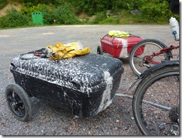 Chalk on trailers