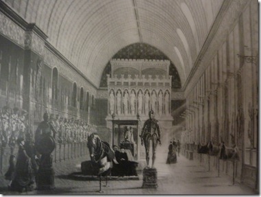 Drawing of chamber from Renaissance period