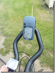 The infamous GPS on Steve's Bike