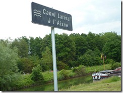 The Lateral canal of L'Aisne