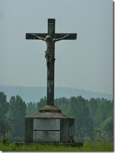 Cross marking location of the Great War