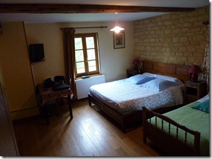 Our room at the d'Hote