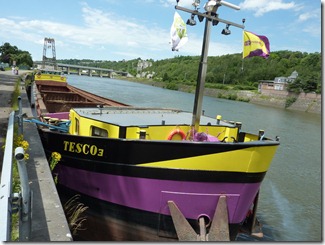 Fancy working barge