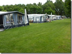 Typical tents of the Dutch