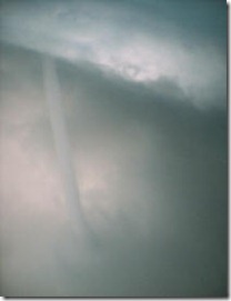 Water spout on the Red Sea 1998 aboard s/v Ariel