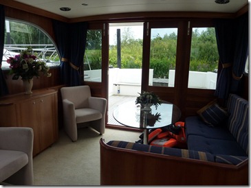 Inside OK looking aft