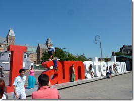 I AMsterdam sign in front of Rijks Museum Amsterdam