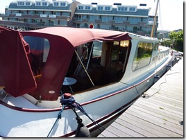 Stern of 15m barge