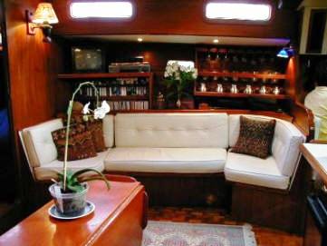 Main Salon - starboard side